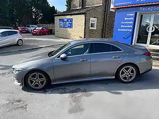 Used 2019 Mercedes-Benz Cla Class AMG Line Grey - Interior and Exterior details 2