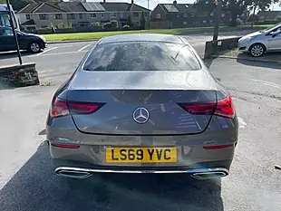 Used 2019 Mercedes-Benz Cla Class AMG Line Grey - Interior and Exterior details 4