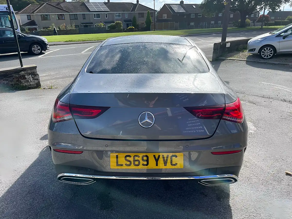 Used 2019 Mercedes-Benz Cla Class AMG Line Grey - Interior and Exterior details 4