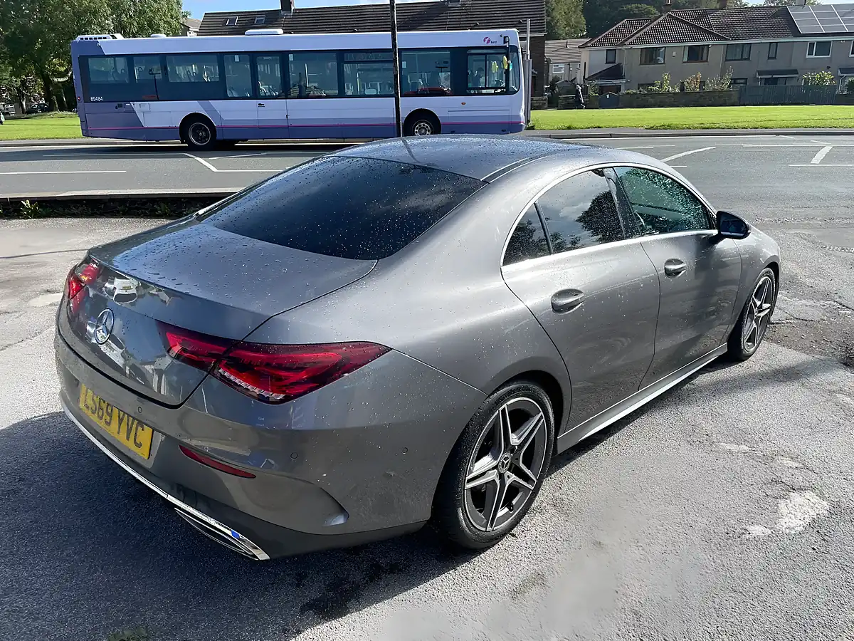 Used 2019 Mercedes-Benz Cla Class AMG Line Grey - Interior and Exterior details 6
