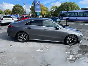 Used 2019 Mercedes-Benz Cla Class AMG Line Grey - Interior and Exterior details 7