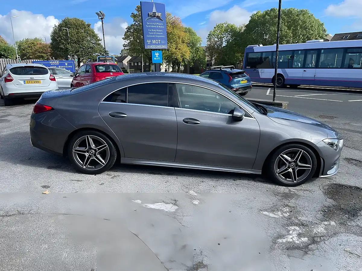 Used 2019 Mercedes-Benz Cla Class AMG Line Grey - Interior and Exterior details 7