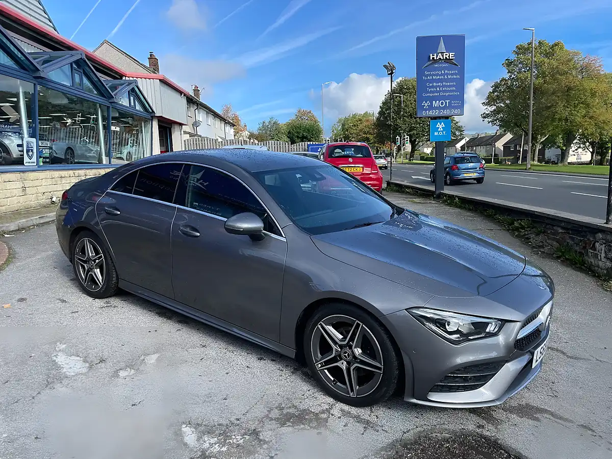Used 2019 Mercedes-Benz Cla Class AMG Line Grey - Interior and Exterior details 8