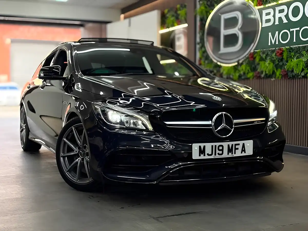 Used 2019 Mercedes-Benz Cla Night Edition Plus Black - Front View