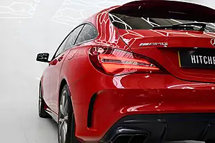 Used 2019 Mercedes-Benz Cla Night Edition Shooting Brake Red - Interior and Exterior details 10