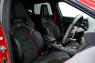 Used 2019 Mercedes-Benz Cla Night Edition Shooting Brake Red - Interior and Exterior details 14