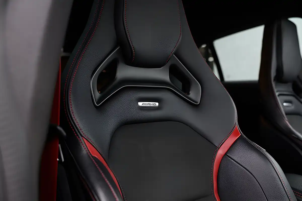 Used 2019 Mercedes-Benz Cla Night Edition Shooting Brake Red - Interior and Exterior details 15