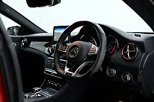 Used 2019 Mercedes-Benz Cla Night Edition Shooting Brake Red - Interior and Exterior details 19