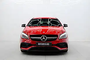 Used 2019 Mercedes-Benz Cla Night Edition Shooting Brake Red - Interior and Exterior details 3