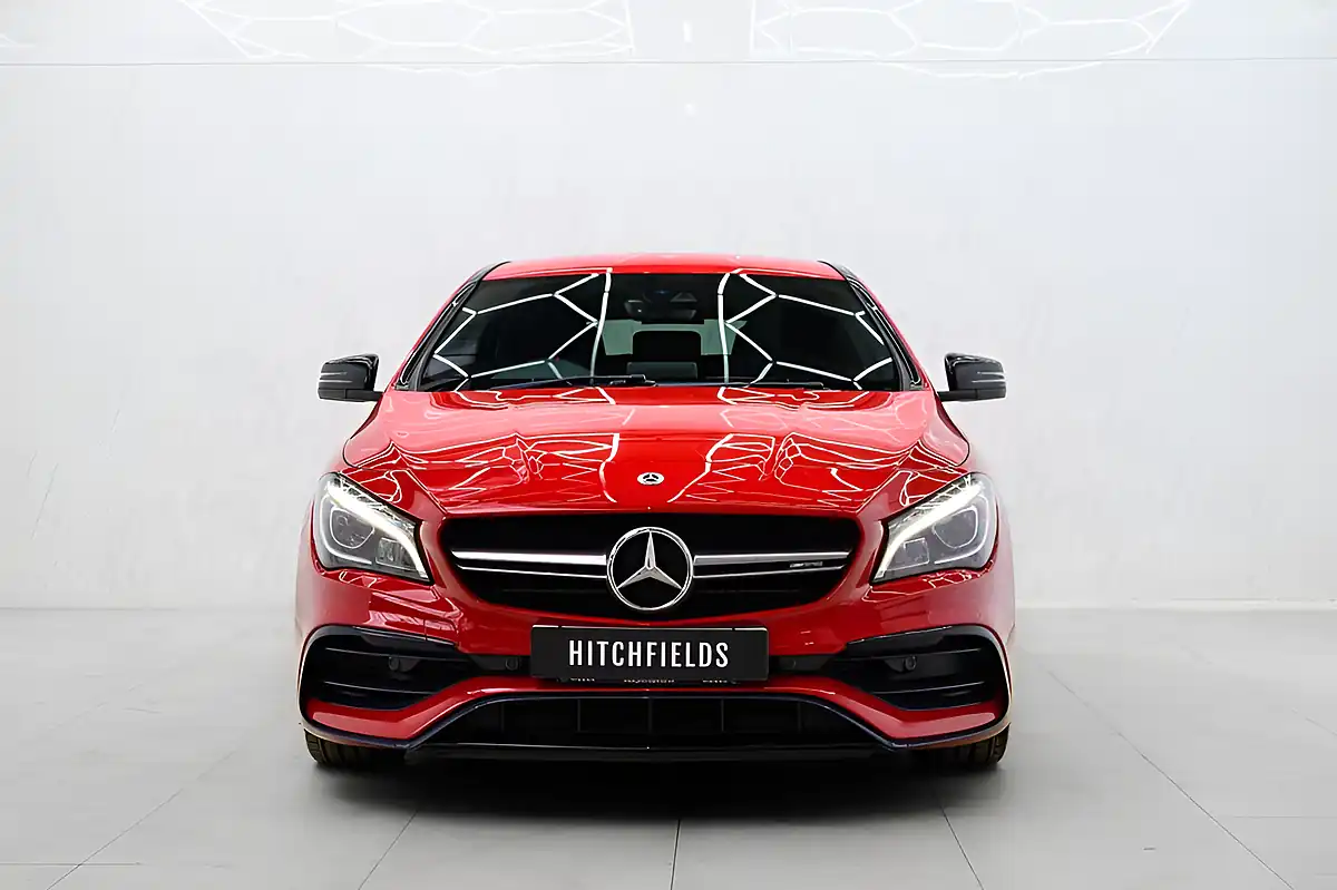 Used 2019 Mercedes-Benz Cla Night Edition Shooting Brake Red - Interior and Exterior details 3