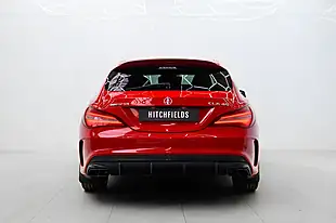 Used 2019 Mercedes-Benz Cla Night Edition Shooting Brake Red - Interior and Exterior details 6