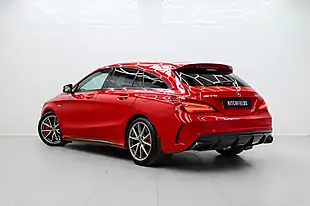Used 2019 Mercedes-Benz Cla Night Edition Shooting Brake Red - Interior and Exterior details 7