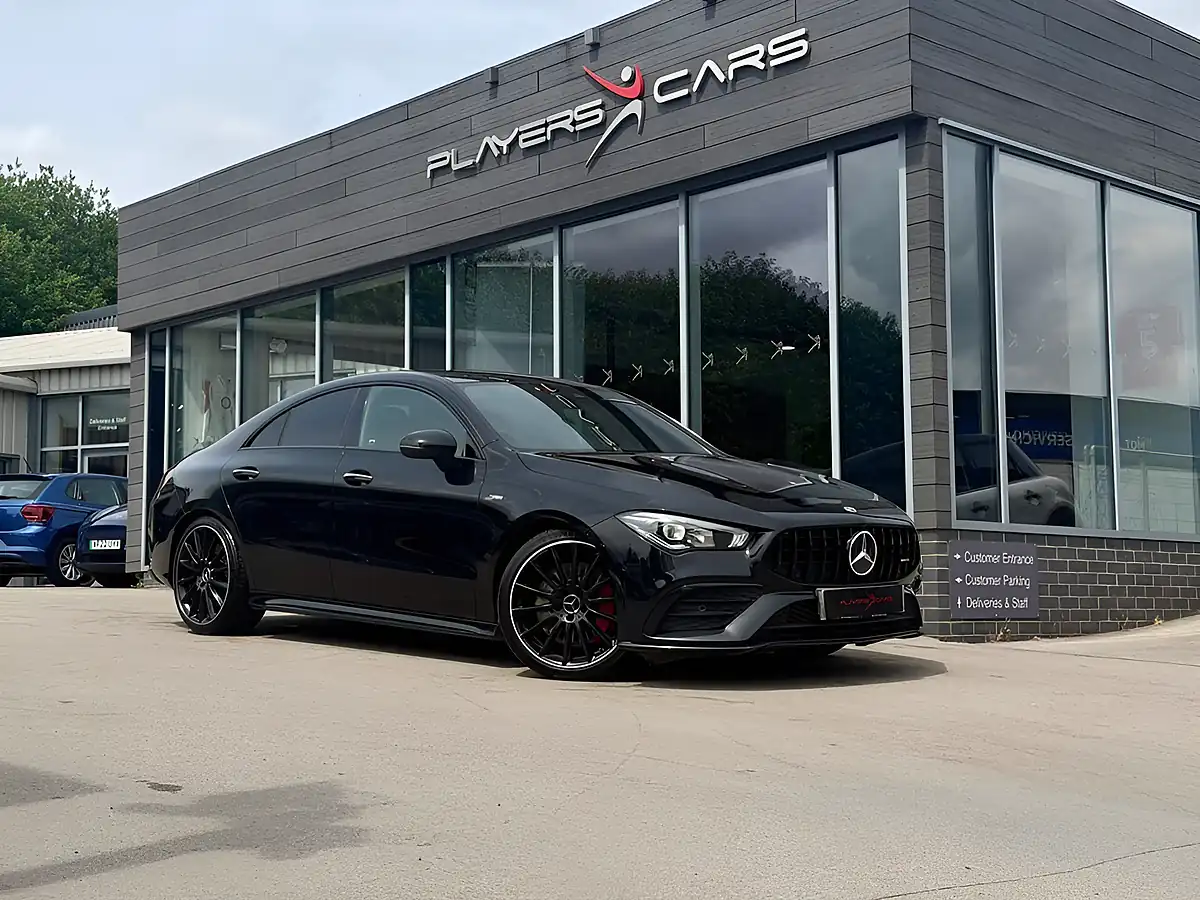Used 2019 Mercedes-Benz Cla Premium Black - Front View