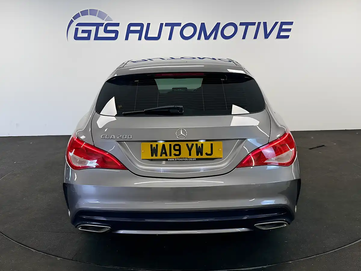 Used 2019 Mercedes-Benz Cla Shooting Brake AMG Line Edition Mountain Grey - Interior and Exterior details 9