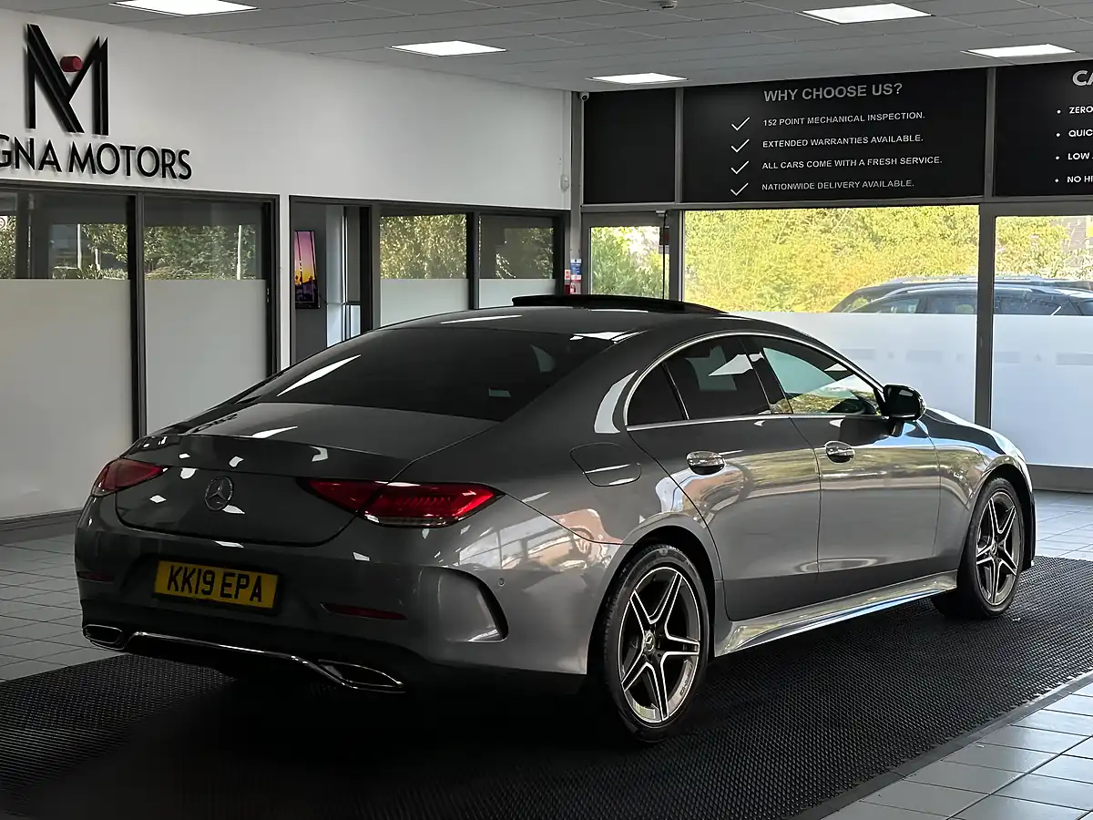 Used 2019 Mercedes-Benz Cls AMG Line Premium Plus Grey - Interior and Exterior details 11