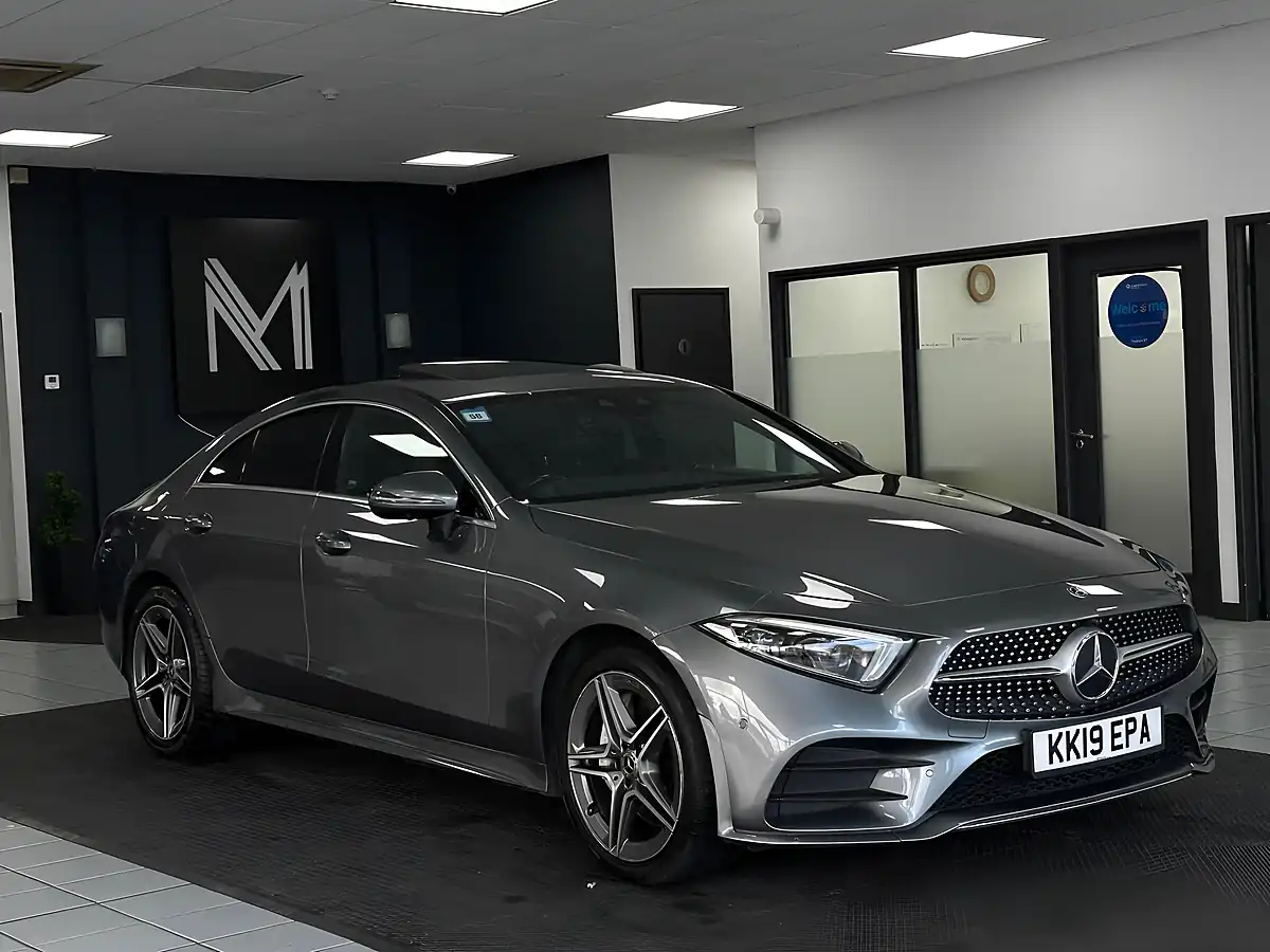 Used 2019 Mercedes-Benz Cls AMG Line Premium Plus Grey - Interior and Exterior details 2
