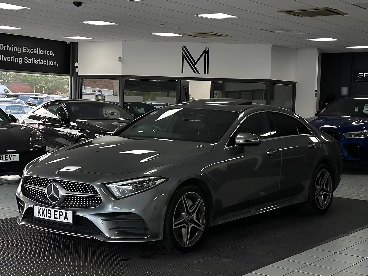Used 2019 Mercedes-Benz Cls AMG Line Premium Plus Grey - Interior and Exterior details 8