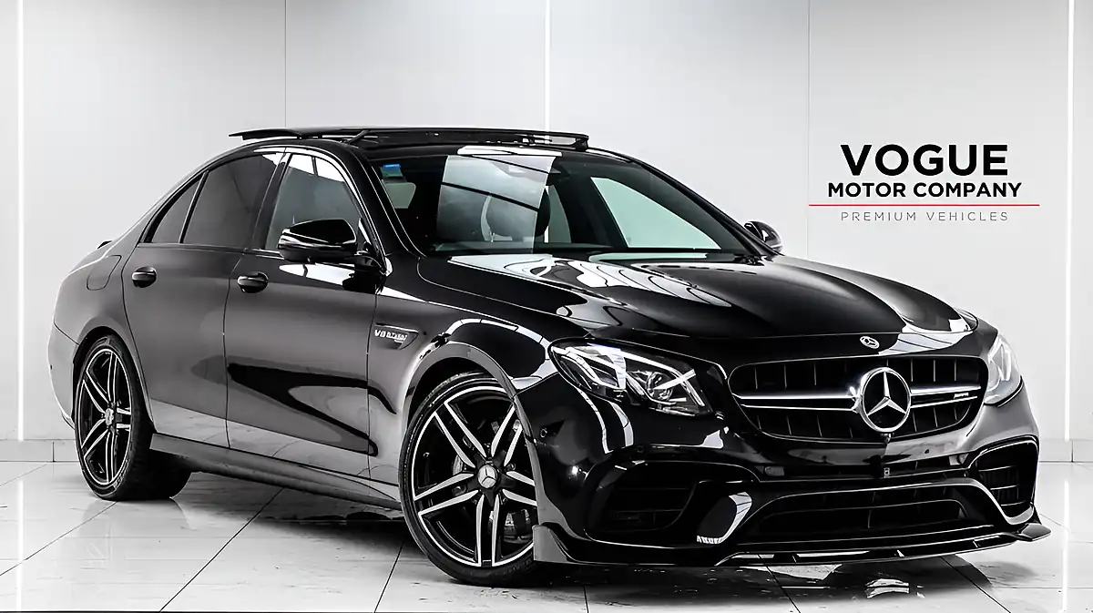 Used 2019 Mercedes-Benz E-Class AMG Black - Front View