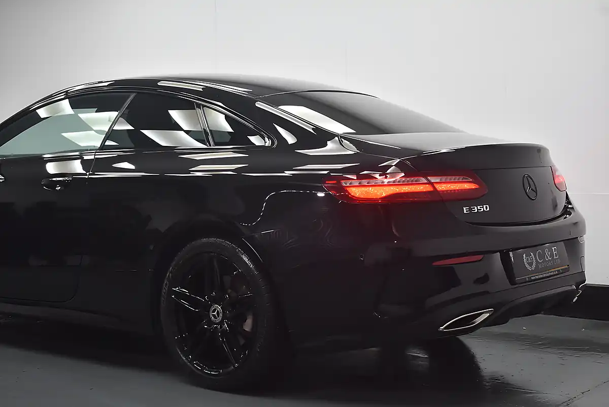 Used 2019 Mercedes-Benz E Class AMG Line Black - Interior and Exterior details 11