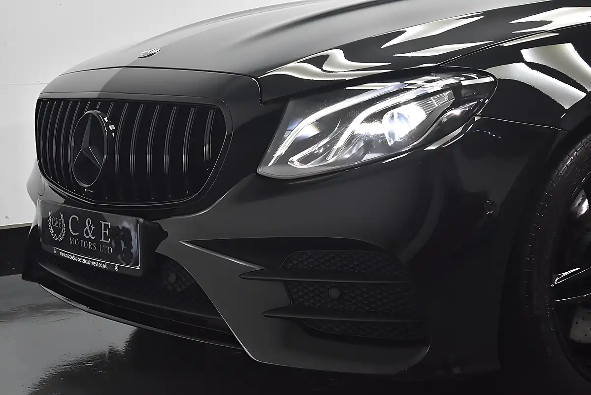 Used 2019 Mercedes-Benz E Class AMG Line Black - Interior and Exterior details 6