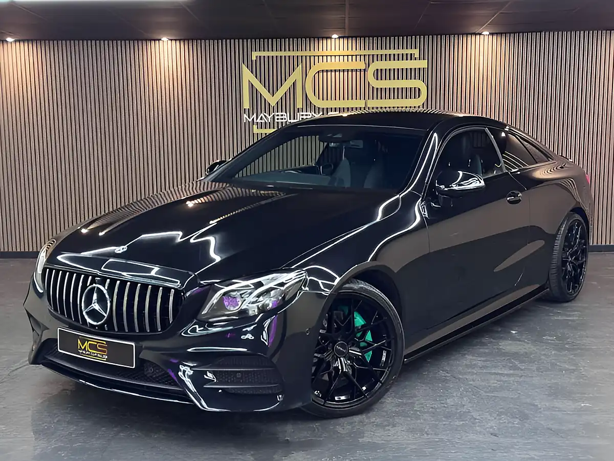 Used 2019 Mercedes-Benz E-Class AMG Line Black - Front View