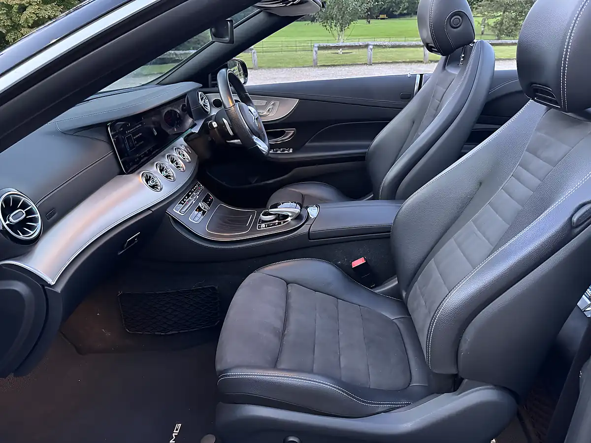 Used 2019 Mercedes-Benz E Class AMG Line Black - Interior and Exterior details 14