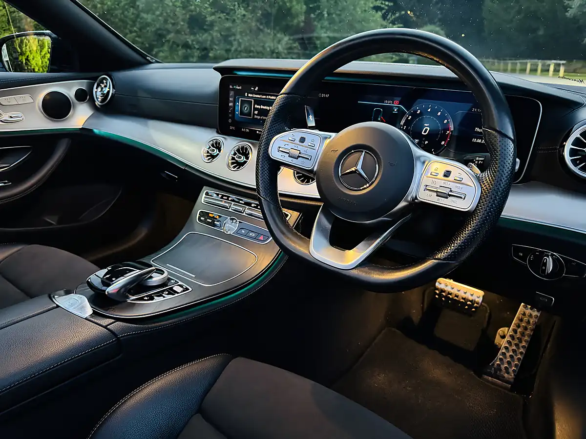 Used 2019 Mercedes-Benz E Class AMG Line Black - Interior and Exterior details 17