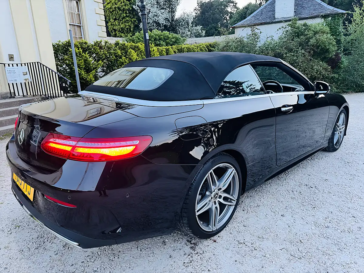 Used 2019 Mercedes-Benz E Class AMG Line Black - Interior and Exterior details 4