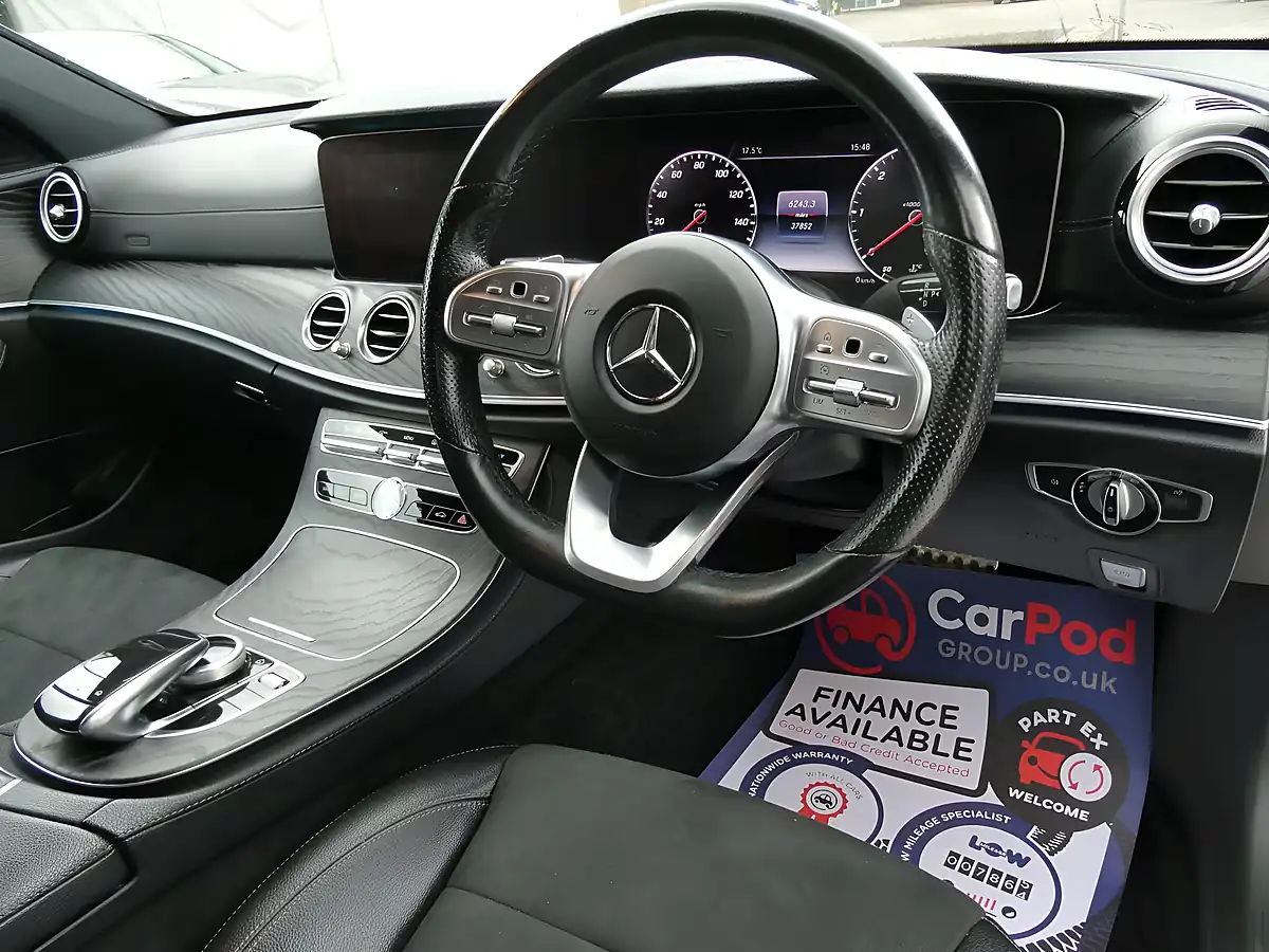 Used 2019 Mercedes-Benz E Class AMG Line Black - Interior and Exterior details 3