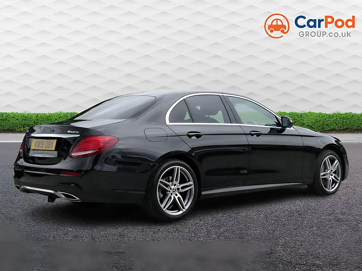 Used 2019 Mercedes-Benz E Class AMG Line Black - Interior and Exterior details 4