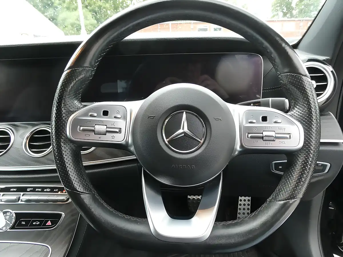 Used 2019 Mercedes-Benz E Class AMG Line Black - Interior and Exterior details 7