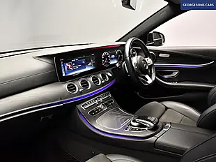 Used 2019 Mercedes-Benz E Class AMG Line Black - Interior and Exterior details 11