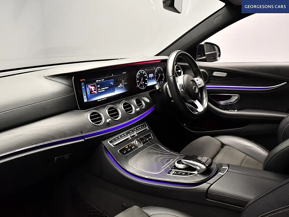 Used 2019 Mercedes-Benz E Class AMG Line Black - Interior and Exterior details 11