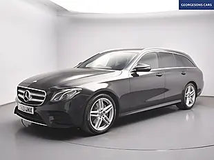 Used 2019 Mercedes-Benz E Class AMG Line Black - Interior and Exterior details 5