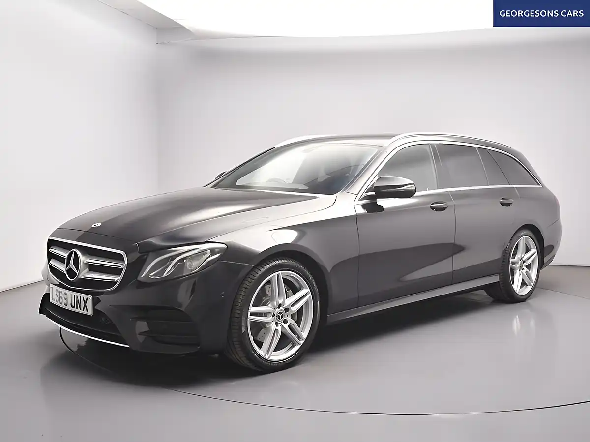 Used 2019 Mercedes-Benz E Class AMG Line Black - Interior and Exterior details 5