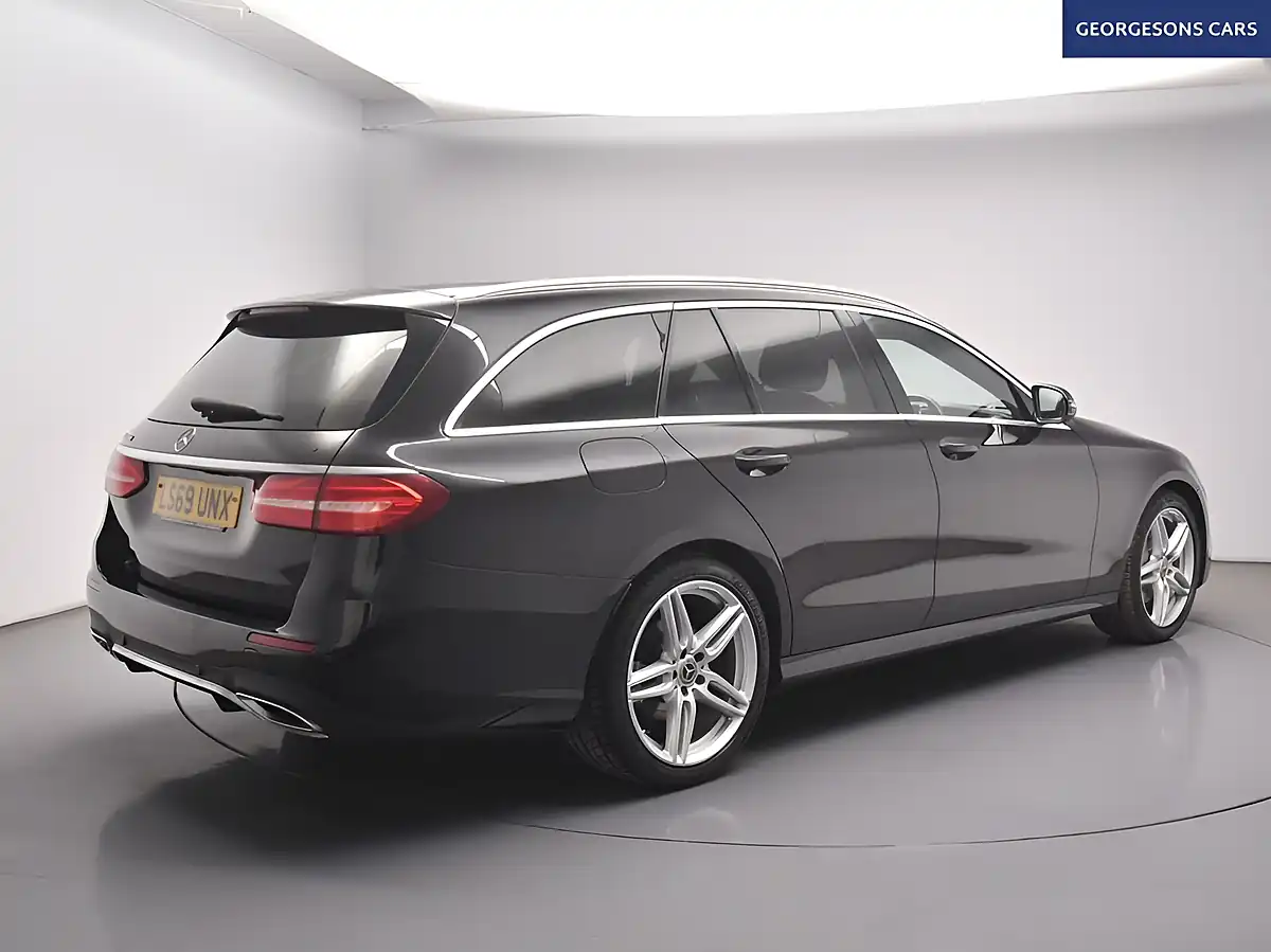 Used 2019 Mercedes-Benz E Class AMG Line Black - Interior and Exterior details 7