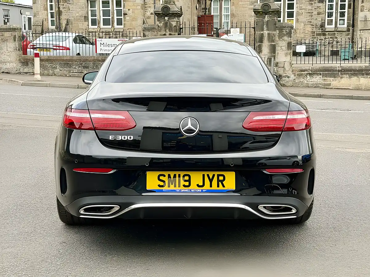 Used 2019 Mercedes-Benz E-Class AMG Line Black - Interior and Exterior details 13
