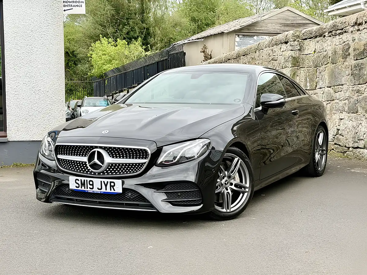 Used 2019 Mercedes-Benz E-Class AMG Line Black - Interior and Exterior details 4