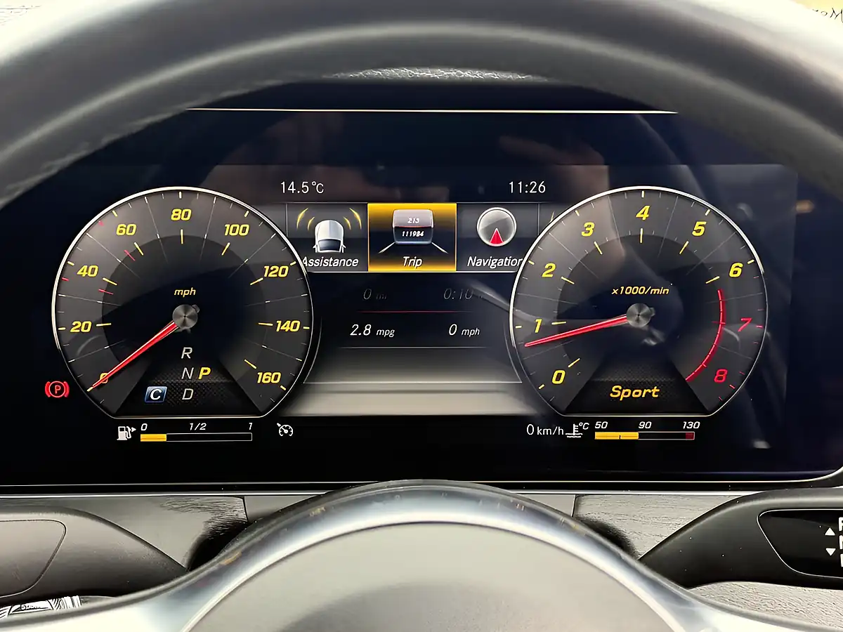 Used 2019 Mercedes-Benz E-Class AMG Line Black - Interior and Exterior details 9