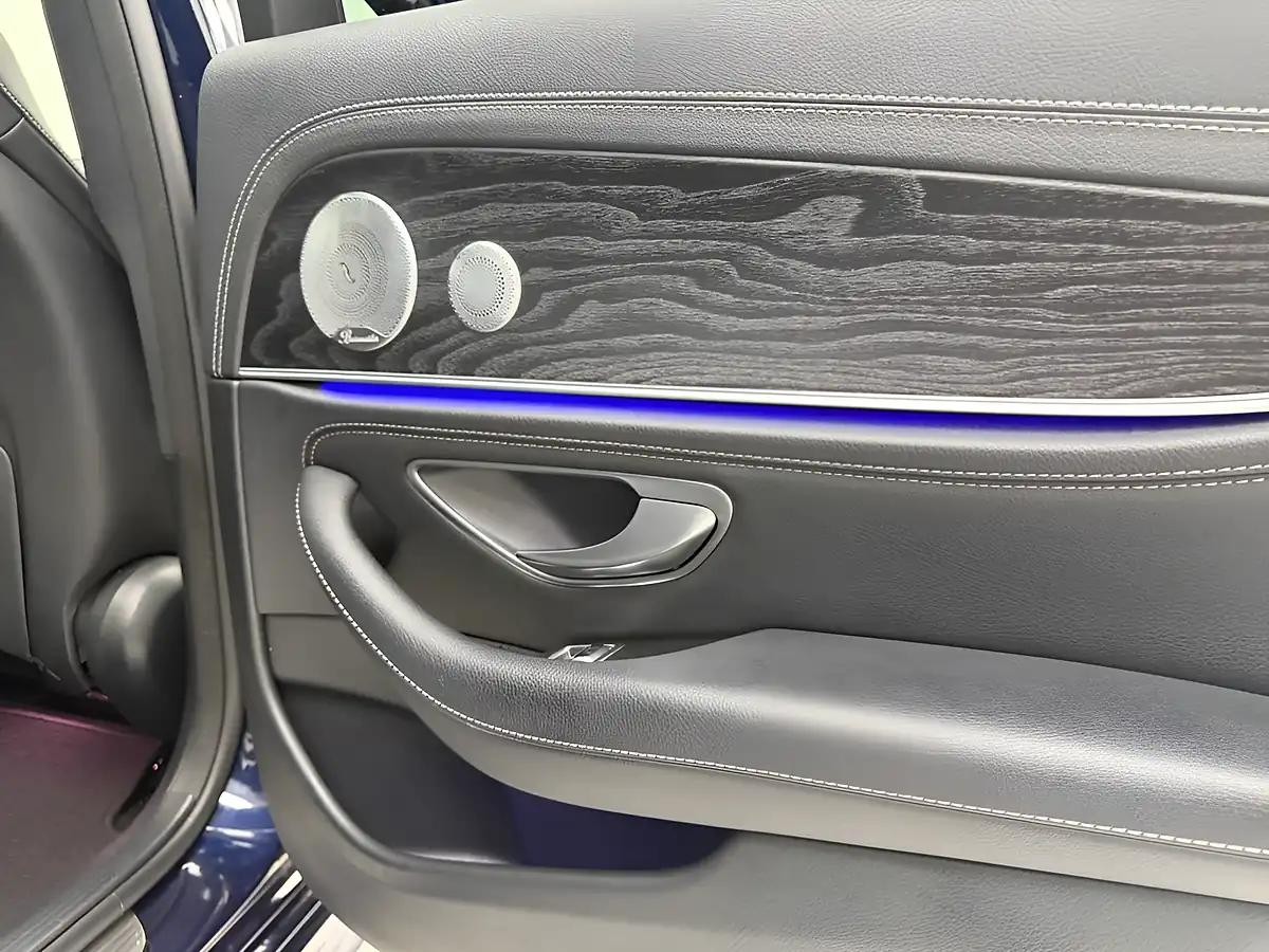 Used 2019 Mercedes-Benz E Class AMG Line Blue - Interior and Exterior details 11