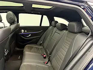 Used 2019 Mercedes-Benz E Class AMG Line Blue - Interior and Exterior details 16
