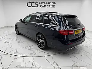 Used 2019 Mercedes-Benz E Class AMG Line Blue - Interior and Exterior details 5