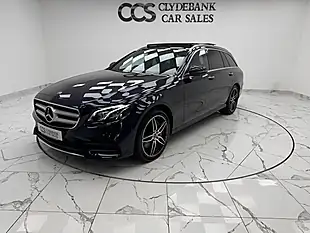 Used 2019 Mercedes-Benz E Class AMG Line Blue - Interior and Exterior details 7
