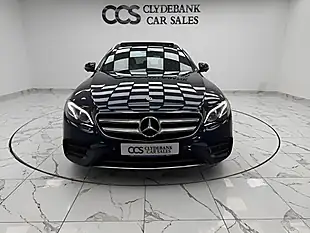 Used 2019 Mercedes-Benz E Class AMG Line Blue - Interior and Exterior details 8