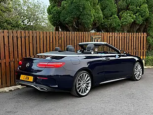 Used 2019 Mercedes-Benz E Class AMG Line Blue - Interior and Exterior details 10