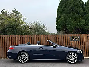 Used 2019 Mercedes-Benz E Class AMG Line Blue - Interior and Exterior details 12