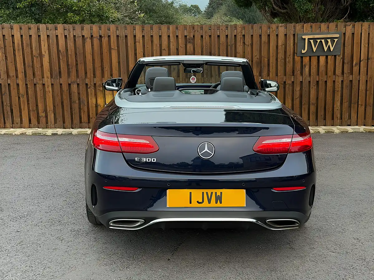 Used 2019 Mercedes-Benz E Class AMG Line Blue - Interior and Exterior details 13