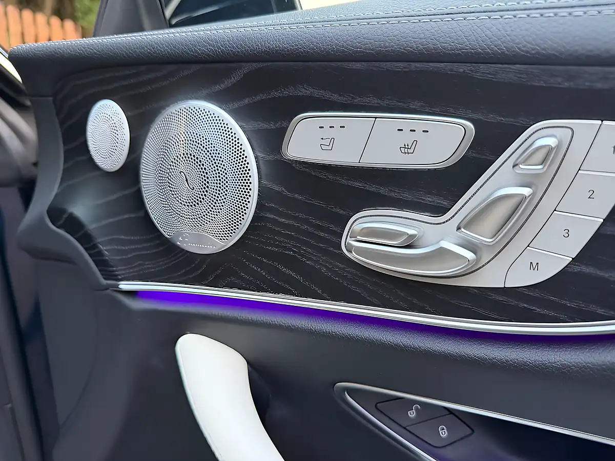 Used 2019 Mercedes-Benz E Class AMG Line Blue - Interior and Exterior details 17