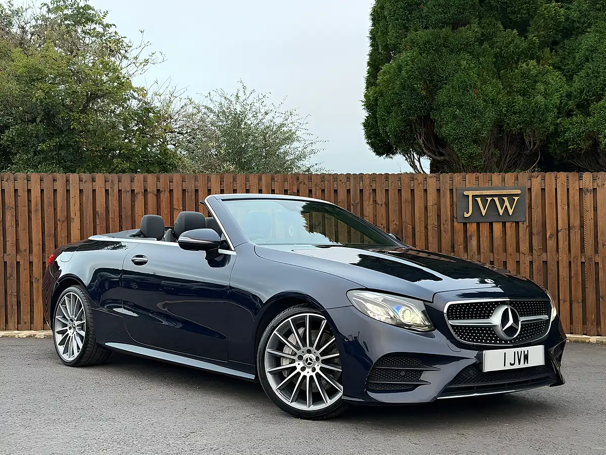Used 2019 Mercedes-Benz E Class AMG Line Blue - Interior and Exterior details 18