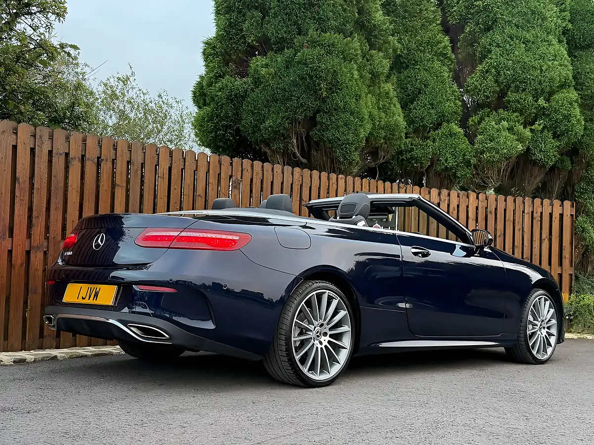 Used 2019 Mercedes-Benz E Class AMG Line Blue - Interior and Exterior details 19